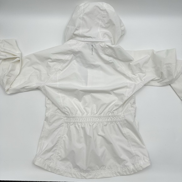 Zero Restriction Womens Medium Olivia Hooded Golf Jacket Rain Waterproof White - Picture 6 of 12